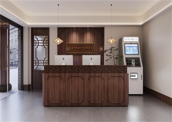 溫州中醫(yī)院外治館裝修設(shè)計案例效果圖