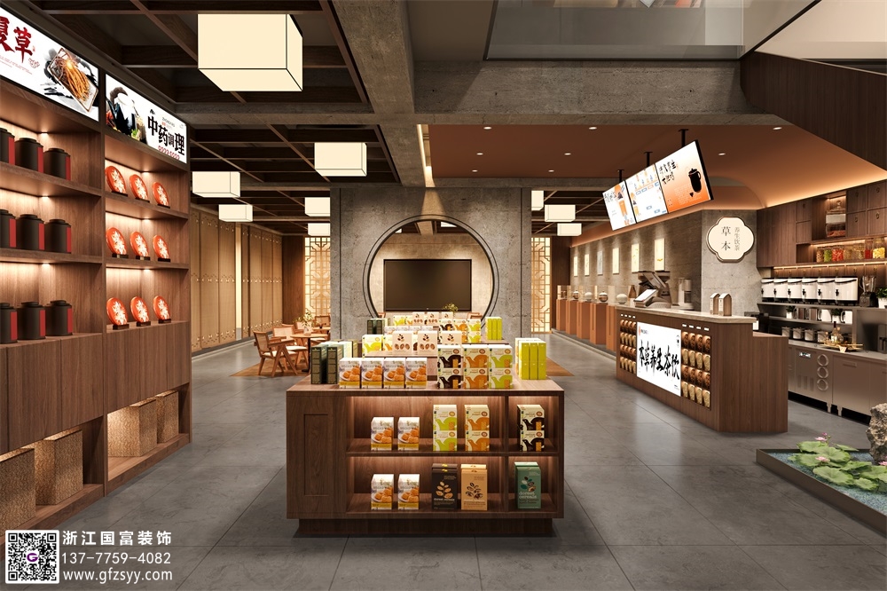 中醫(yī)館設(shè)計(jì)裝修，認(rèn)準(zhǔn)浙江國富裝飾