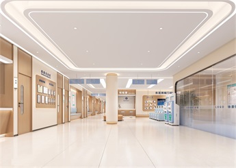 池州中西結(jié)合門診部設計裝修案例